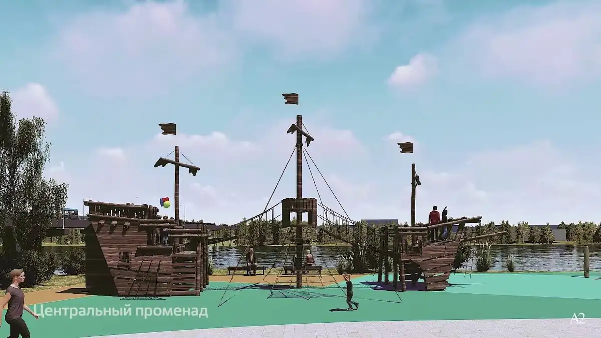 Концепция набережной в Минусинске