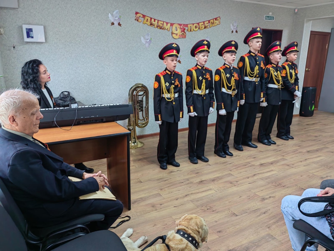 В Минусинской МО ВОС состоялось мероприятие ко Дню Победы