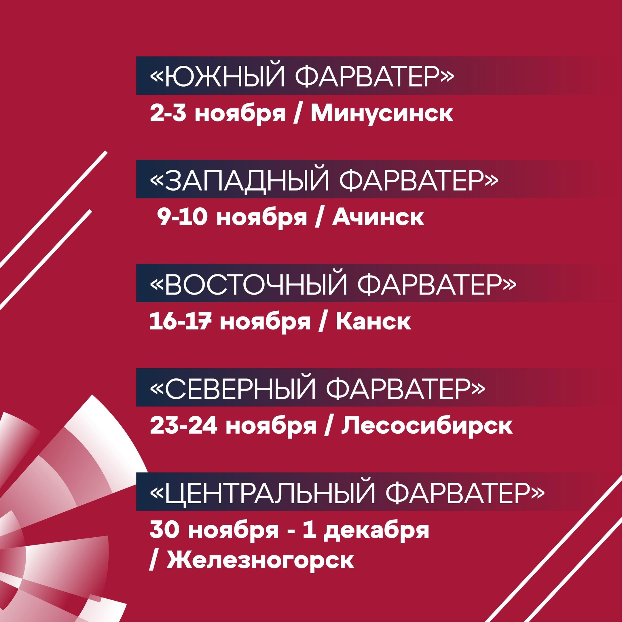 Минусинск ждет «Новый фарватер»